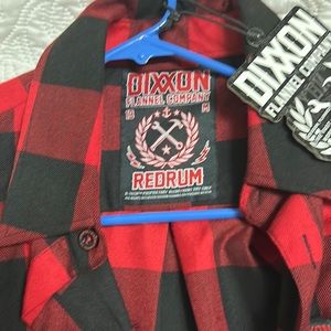 Men’s red rum dixxon flannel